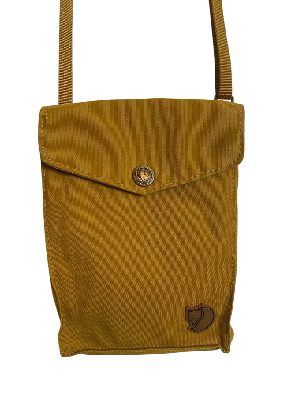 Fjällräven Pocket Crossbody Bag Yellow Acorn G-1000